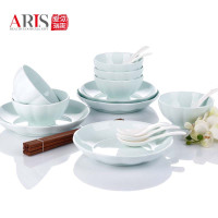 爱依瑞斯(ARIS) 金瓜青瓷18头陶瓷餐具 AS-D1801H