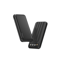 纽曼 10000毫安时自带4线可拆卸充电宝AL22黑色