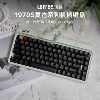 洛斐(LOFREE)OE914 圆点三模 机械键盘1970S橄榄绿