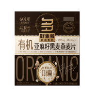好麦多有机亚麻籽黑麦燕麦片300g