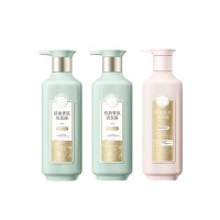 百雀羚(PECHOIN) 三生花 精油香氛2+1洗沐组合(500ml*2止痒洗发露+500ml玫瑰沐浴露)