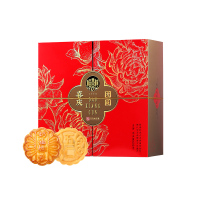 稻香村 喜庆团圆 月饼礼盒600g