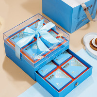 味滋源中秋月饼礼盒 精美亚克力款 460g