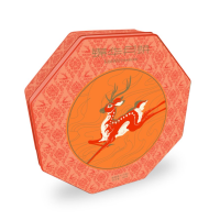 锦华福鹿锦月月饼礼盒 680g