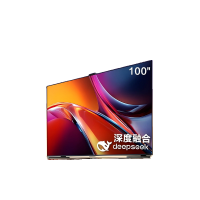 海信电视M100 100英寸电视[伸缩挂架安装版]Mini LED柔光防眩屏 AI指向遥控器 300Hz高刷