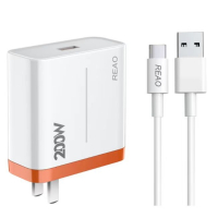 泺澳(REAO) 200W 全兼容快充套装(A-C)X20白色
