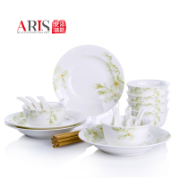 爱依瑞斯(ARIS) 白玉兰22头陶瓷餐具 AS-D2202H