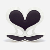 BKT 爱心「普拉提」坐姿椅 爱心版 故宫宫廷联名款摩卡黑