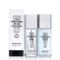 波斯顿 油脂调护套装洁面乳128g+爽肤水100ml+乳液100g