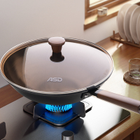 爱仕达(ASD) 甄铁无涂层炒锅CF32B12TG 32cm