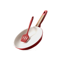 火象 福运莱煎炒锅具套装HXG-TZ340 红色 (煎锅24cm+煎铲)