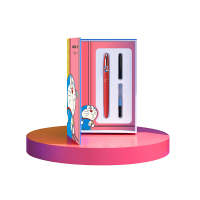 毕加索(Pimio) PS-931哆啦A梦 经典款 铱金笔套装 经典红