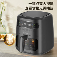 夏普(SHARP) 6L空气炸锅KF-E60VL-H科技黑