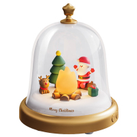 超维(choworld)MG-A18小火苗音乐氛围灯-圣诞款(八音盒) 白色