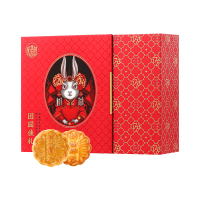 稻香村团圆佳礼月饼礼盒600g中秋节送礼员工福利