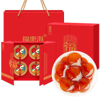 福东海 人参蜜片四拼礼盒 180g/盒 (45克*4罐)