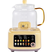 斗禾(DOUHE) DH-YS06 养生壶全玻璃壶体煮茶壶花茶壶电热水壶1.6L基础款