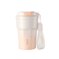博堡(BOBER) 悦饮时光咖啡杯BYYB-350 350mL-粉色