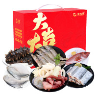 星龙港(XING LONG GANG)海鲜礼盒 一帆风顺 2400g