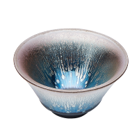 八马茶业 (BAMA TEA) 建盏-蓝羽单杯 CBC229 100ml