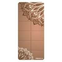 普力艾(PROIRON) PVC折叠瑜伽垫1730*610*2mm 棕色