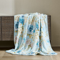 富安娜(FUANNA)单层法兰绒毯-花间梦180*200cm