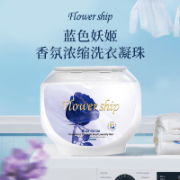 花卉诗(Flower Ship) 蓝色妖姬持久香氛洗衣凝珠50颗/盒