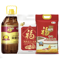 中粮福临门D套餐25斤+4L(玉米油4L+东北大米5kg*2袋+小麦粉2.5kg)