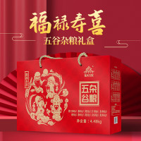 柴火大院 福禄寿喜 4.48kg 红色杂粮 礼盒