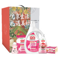 立白 洗护套装2025ZSW25-BX礼盒(洗衣液+果醋洗洁精+内衣洗衣液+香皂)