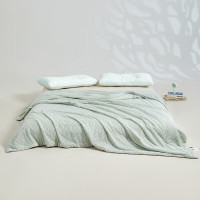 無印良品 莫代尔玻尿酸被MJ-B2025-0187几何图 200*230(±2)cm 1500g