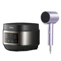 美的(Midea) 生活套装D(电吹风+电饭煲)FJ306 MB-TQ332