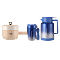 乐扣乐扣(LOCK&LOCK) 家居套餐A(电煮锅橙色700W+光能量杯壶两件套)EJP1237ORG LHC6851S