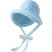 蕉下(BENEUNDER) 女士气绒保暖双面飘带防晒帽CL45124海岛梦境