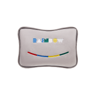 彩虹 免洗加厚亲肤绒插手电热暖手宝T614-H 灰色