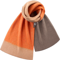 蕉下柔绒保暖披肩围巾PO46924暮秋橘