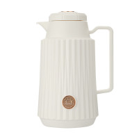 乐扣乐扣(LOCK&LOCK) 菱格徽章保温壶 摩根白950ml LHC6822FU