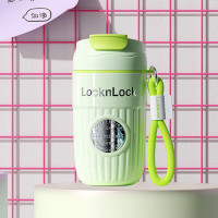 乐扣乐扣(LOCK&LOCK) 徽章嘟嘟杯 青绿480ml LHC6646FU
