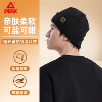 匹克*加绒款保暖帽YLF4658黑色