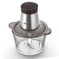 小熊(bear) 辅食绞肉机切碎机QSJ-D03W5 玻璃碗 两档2L