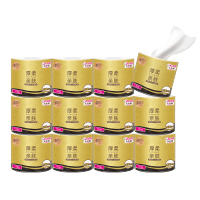 清风 厚柔4层110克卷筒卫生纸B21C1HJ2/ 12卷*1提