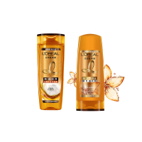 欧莱雅 精油润养洗护组合洗发水 400ml+润发乳400ml