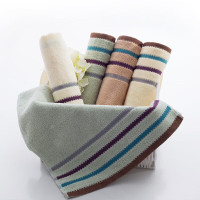 洁玉 素色三套装礼盒TG-1331C方巾+毛巾+浴巾(绿色)