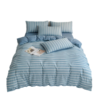 科朴优品KUUP 柔肤棉四件套 蓝条纹KUUP-CM021