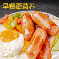 皇家小虎 无淀粉地道肉肠原味500g*1 黑椒味500g*1