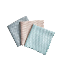 美穗吉家 鱼鳞抹布10条 MIH-2404190