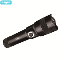 engue 恩谷 多功能变焦强光手电筒 两用安全手电筒应急灯 含电池充电款