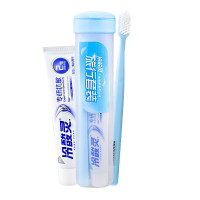冷酸灵 专研抗敏牙膏+牙刷 轻巧便携旅行装82432(深洁牙刷1支+40g*1盒)