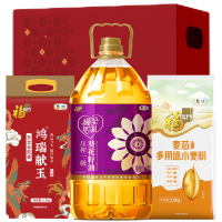 中粮福临门喜气到身边大礼包5kg+5L 粮油礼盒企业员工团购福利伴手礼