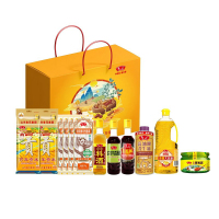 鲁花吉庆有余礼盒C 1808g+2534ml粮油调味品礼盒企业员工团购福利伴手礼